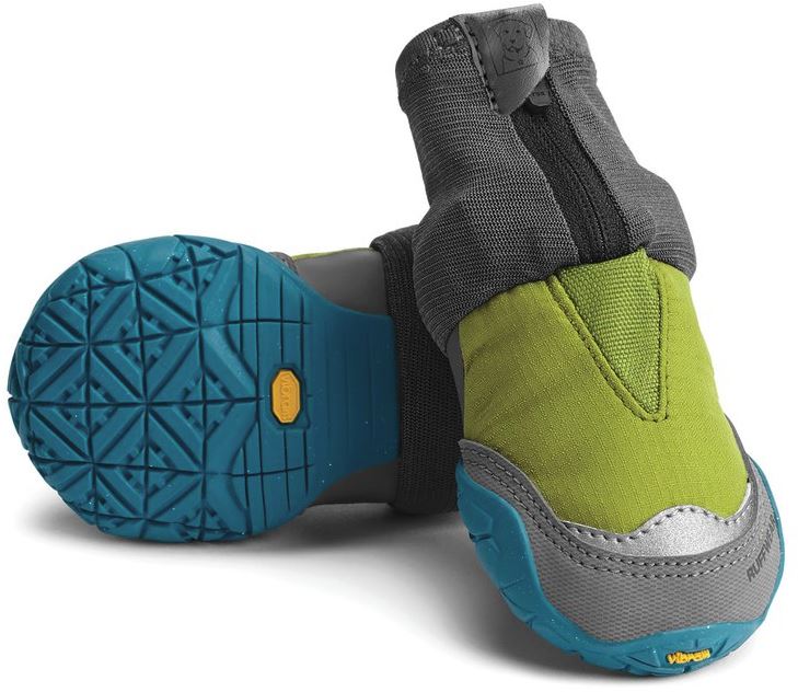 Ruffwear Polar Trex mont-bellドッグシューズ 黒/青 Ruffwear Polar